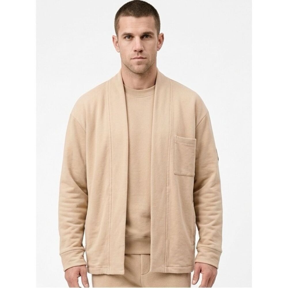 AMBUSH | Tan Pocketed Cardigan Sweater Tie Closure Unisex Size Medium